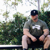 Loose Breathable Wicking Bodybuilding Powerlifting Elastic T-Shirt