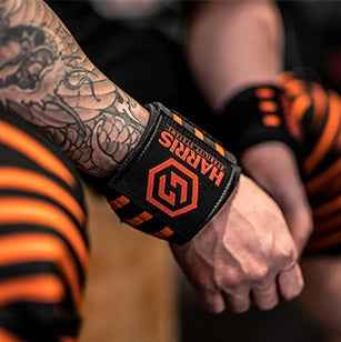 Wristband Male Fitness Training Bench Press Boost Weightlifting Professional Powerlifting Bodybuilding Anti-Sprain Wrist Guard
